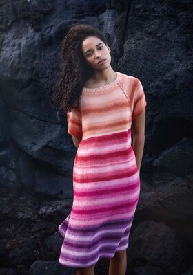 ПЛАТЬЕ Gomitolo Tono от Lana Grossa