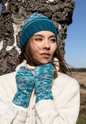 ВАРЕЖКИ Cool Wool Hand-dyed от Lana Grossa