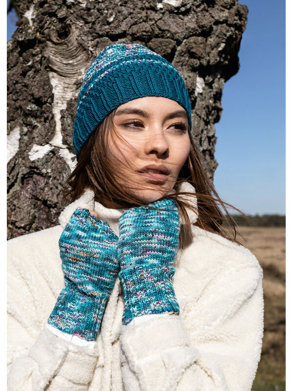 Lana Grossa ШАПКА Cool Wool & Cool Wool Hand-dyed