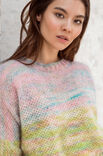 Lana Grossa ПУЛОВЕР Silkhair Hand-dyed