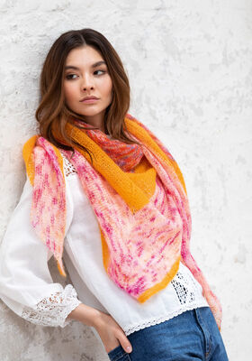 ПЛАТОК Silkhair & Silkhair Hand-dyed от Lana Grossa