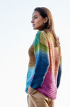 Lana Grossa ПУЛОВЕР PULLOVER Cool Wool Lace Hand-dyed