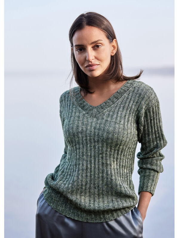 Lana Grossa ПУЛОВЕР Allora Hand-dyed