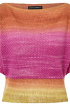 Lana Grossa ПУЛОВЕР Cool Wool Lace Hand-dyed
