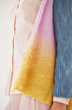 Lana Grossa ШАРФ С РУКАВАМИ Cool Wool Lace hand-dyed