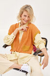 Lana Grossa ЖИЛЕТ Cool Wool Lace Hand-dyed & Ecopuno