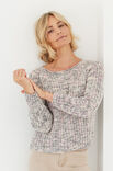 Lana Grossa ПУЛОВЕР Cool Wool Hand-dyed