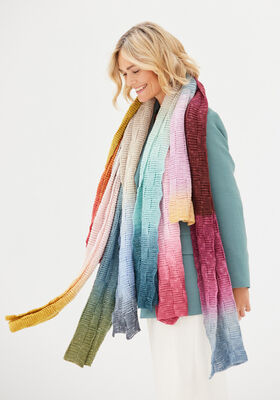 ШАРФ Cool Wool Lace hand-dyed от Lana Grossa