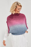Lana Grossa ПУЛОВЕР БЕЗ РУКАВОВ Cool Wool Lace Hand-dyed & Cool Wool Lace