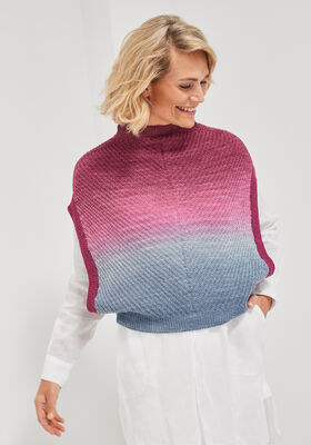 ПУЛОВЕР БЕЗ РУКАВОВ Cool Wool Lace Hand-dyed & Cool Wool Lace от Lana Grossa