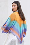 Lana Grossa ПЛАТОК Cool Wool Lace Hand-dyed