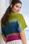 Lana Grossa ПУЛОВЕР Cool Wool Lace Hand-dyed
