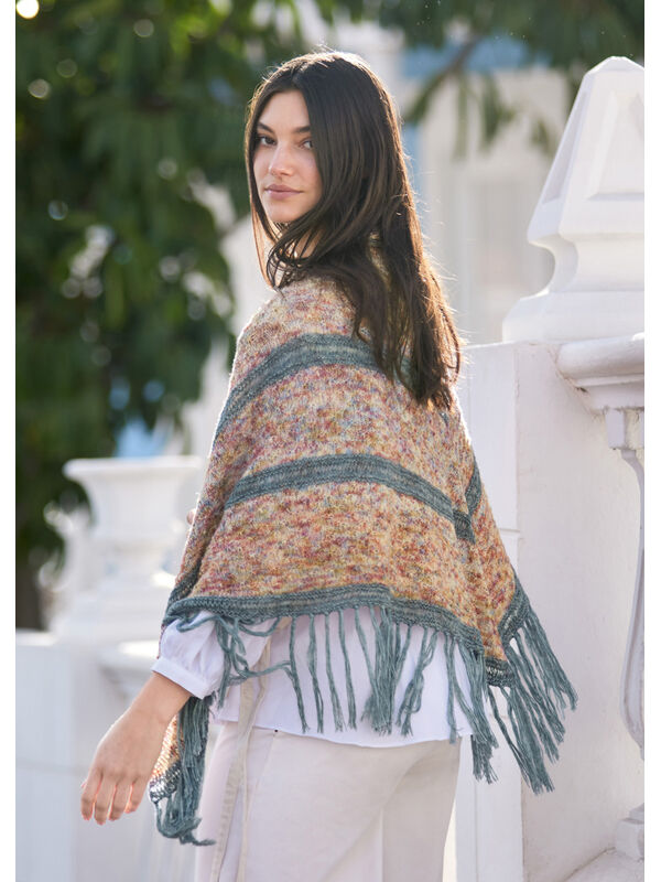 Lana Grossa ПЛАТОК Allora Hand-dyed