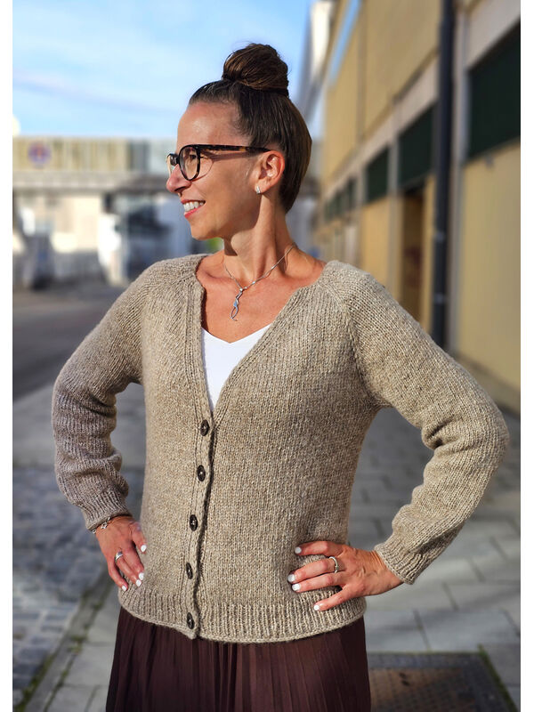 Lana Grossa КАРДИГАН ЛОНО