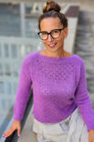 Lana Grossa ПУЛОВЕР КАЛАНИ Cool Wool Lace & Setasuri