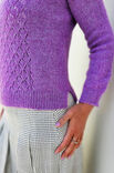 Lana Grossa ПУЛОВЕР КАЛАНИ Cool Wool Lace & Setasuri