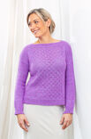 Lana Grossa ПУЛОВЕР КАЛАНИ Cool Wool Lace & Setasuri
