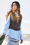 Lana Grossa ЖИЛЕТ Cool Merino Print