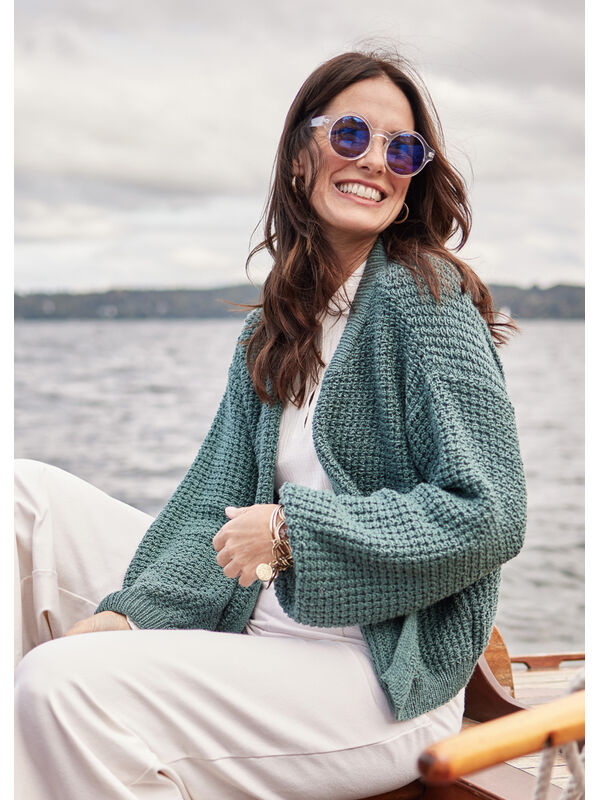 Lana Grossa КОФТА Alta Moda Cotolana