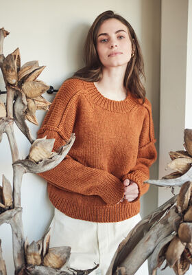 ПУЛОВЕР СО СМЕЩЕННЫМ ВПЕРЕД ПЛЕЧЕВЫМ ШВОМ Cool Merino Big от Lana Grossa