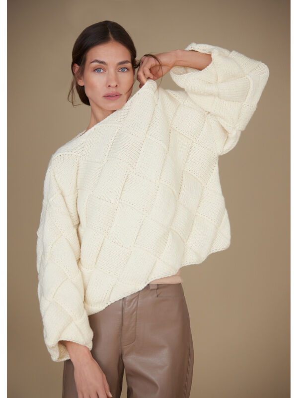 Lana Grossa ПУЛОВЕР Cool Merino Big