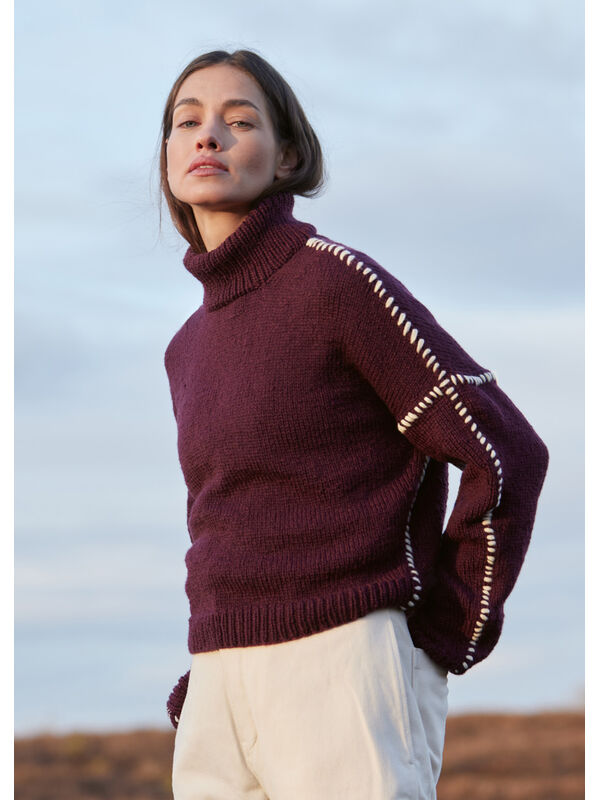 Lana Grossa ПУЛОВЕР Cool Merino