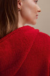 Lana Grossa ПУЛОВЕР С КАПЮШОНОМ Cool Merino