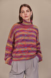 Lana Grossa ПУЛОВЕР Cool Merino Color