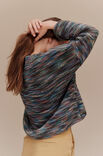 Lana Grossa ПУЛОВЕР Cool Merino Big Color