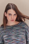 Lana Grossa ПУЛОВЕР Cool Merino Big Color