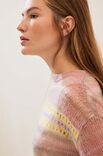 Lana Grossa ПУЛОВЕР Silkhair & Cottonhair