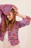 Lana Grossa КОФТА Cotonella Multi