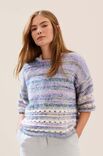 Lana Grossa ПУЛОВЕР Ecopuno, Cottonhair & Summer Softness