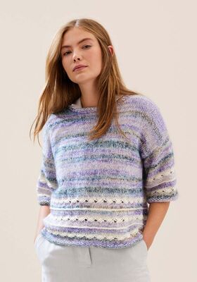 ПУЛОВЕР Ecopuno, Cottonhair & Summer Softness от Lana Grossa