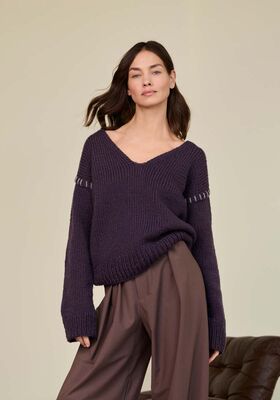 V-ПУЛОВЕР Winter Softness от Lana Grossa