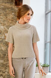 Lana Grossa ПУЛОВЕР Cool Wool Melange