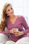 Lana Grossa ПУЛОВЕР С V-ВЫРЕЗОМ Cool Wool Big Melange