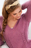 Lana Grossa ПУЛОВЕР С V-ВЫРЕЗОМ Cool Wool Big Melange