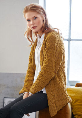 КАРДИГАН Cool Wool Big Melange от Lana Grossa