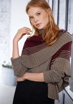 ПЛАТОК Cool Wool Big Melange от Lana Grossa