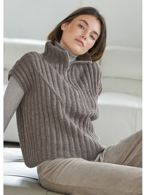 Lana Grossa ЖИЛЕТ Merino Uno