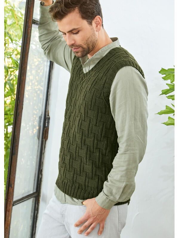 Lana Grossa ЖИЛЕТ Cool Wool