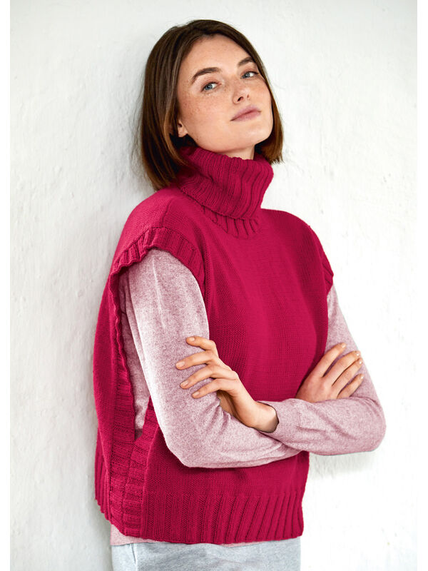 Lana Grossa ЖИЛЕТ Cool Wool