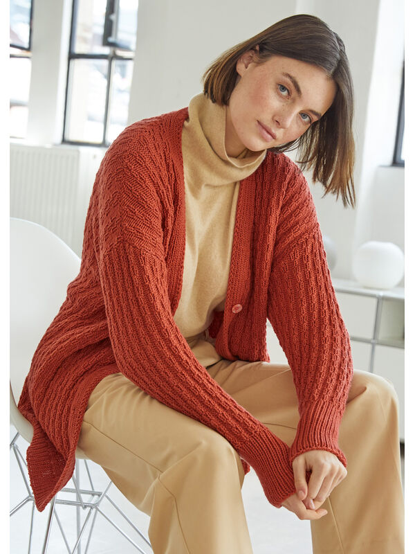 Lana Grossa КАРДИГАН Cool Wool Big