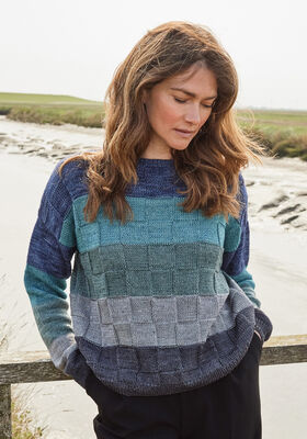 пуловер Cool Wool Vintage от Lana Grossa