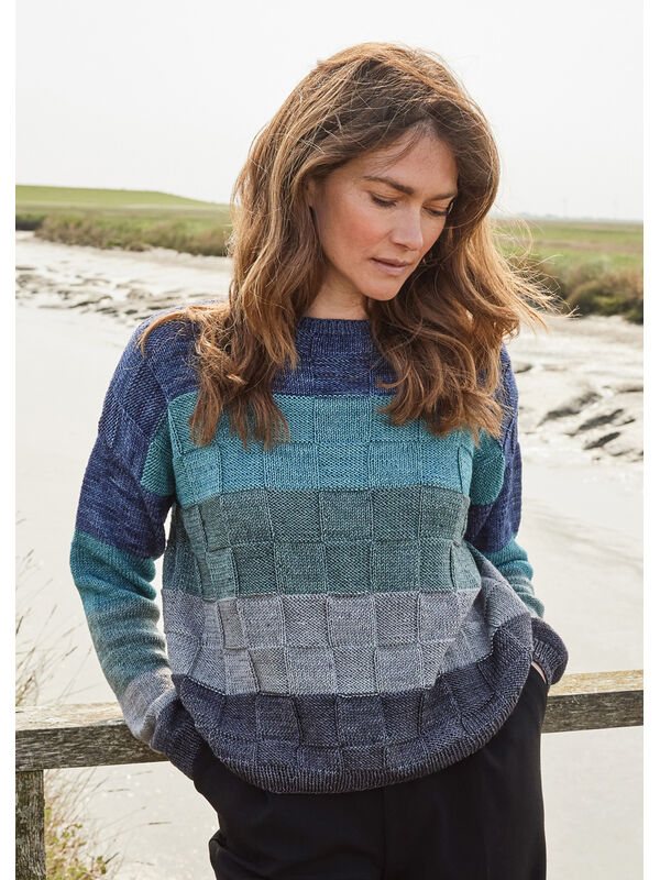 Lana Grossa пуловер Cool Wool Vintage