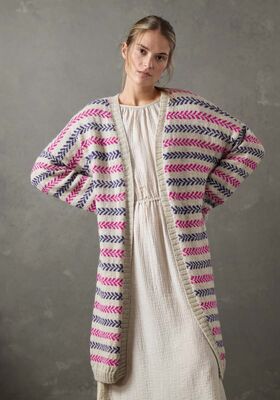 КАРДИГАН Natural Lama Fine от Lana Grossa