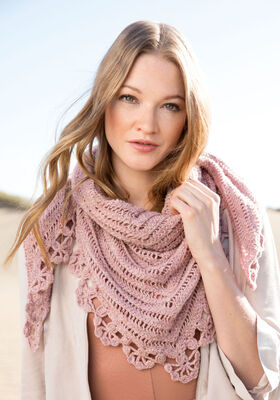ТРЕУГОЛЬНЫЙ ПЛАТОК Cashmere 16 Fine от Lana Grossa