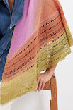 Lana Grossa ПЛАТОК Cool Wool Lace Hand-dyed