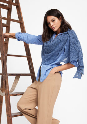 ПЛАТОК Cool Wool Lace от Lana Grossa